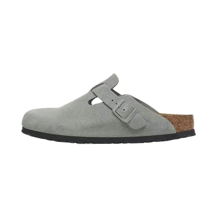 Birkenstock Boston BS Suede “Pure Sage” (1029801)