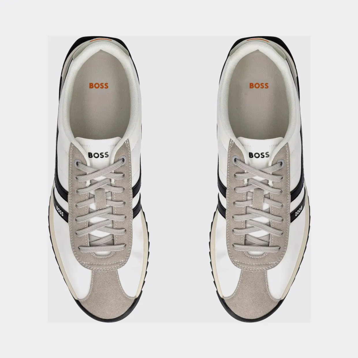 Boss Zayn Nylon and Polyester Sneakers White (50562818063) (3)