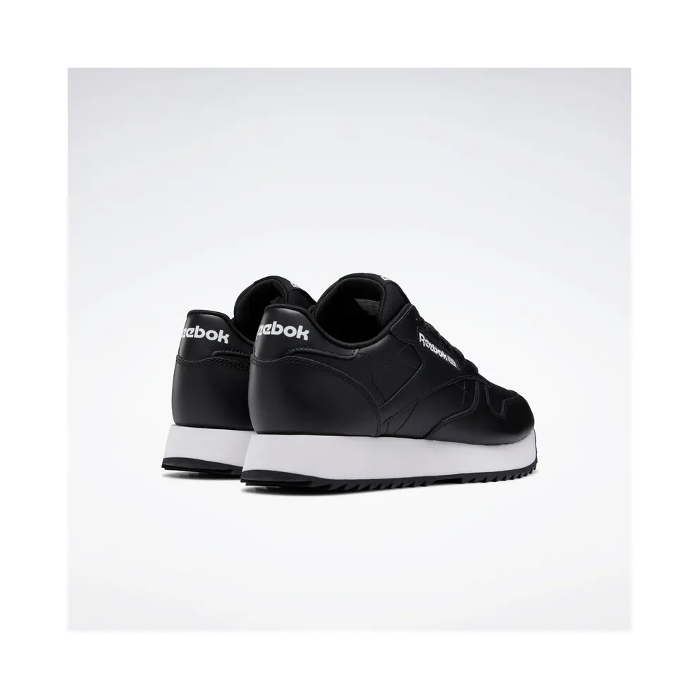 Reebok Classic Leather Ripple Shoes Core Black / Core Black / Cloud White