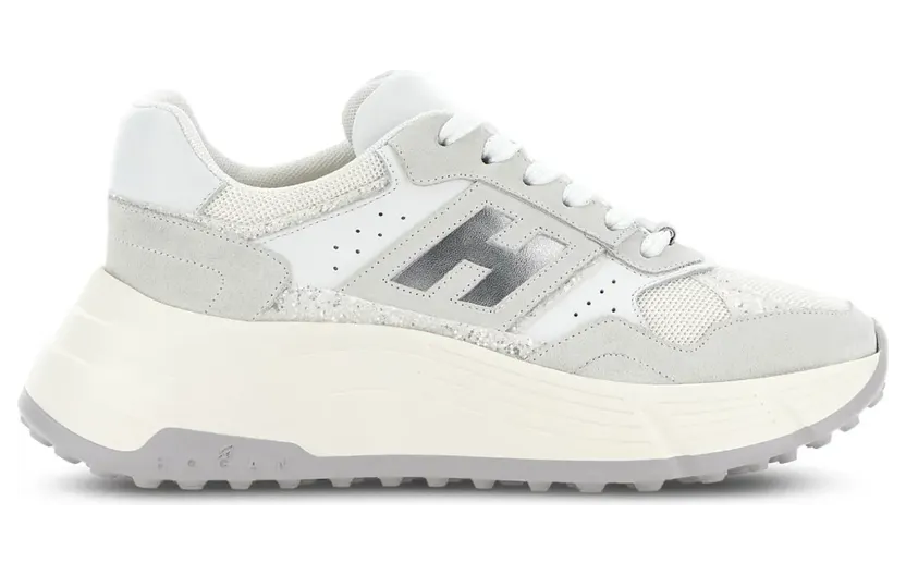 Hogan H669 Hi-Fi sneakers – Zilver (HXW6690FK70U4A)