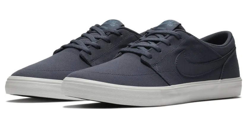 Nike Sb Portmore II Solar Cnvs Thunder Blue Thunder Blue