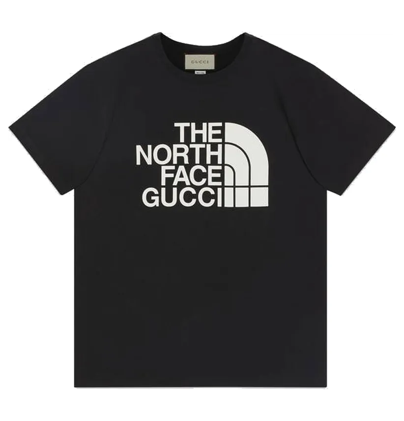 Luxury x The North Face Cotton T-Shirt Black/White (SS21) (615044 XJDBZ 1289)