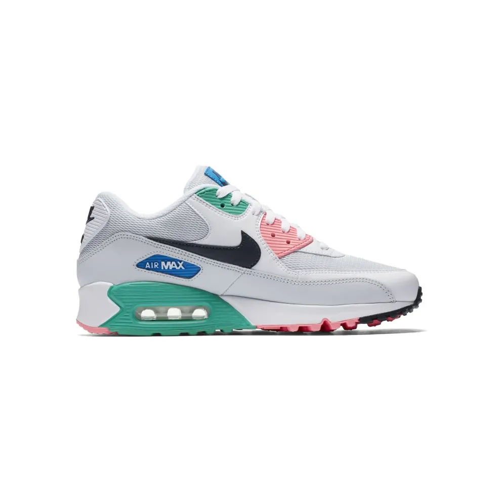 Nike Air Max 90 South Beach White/Obsidian-Pure Platinum-Blue Nebula (AJ1285-100)