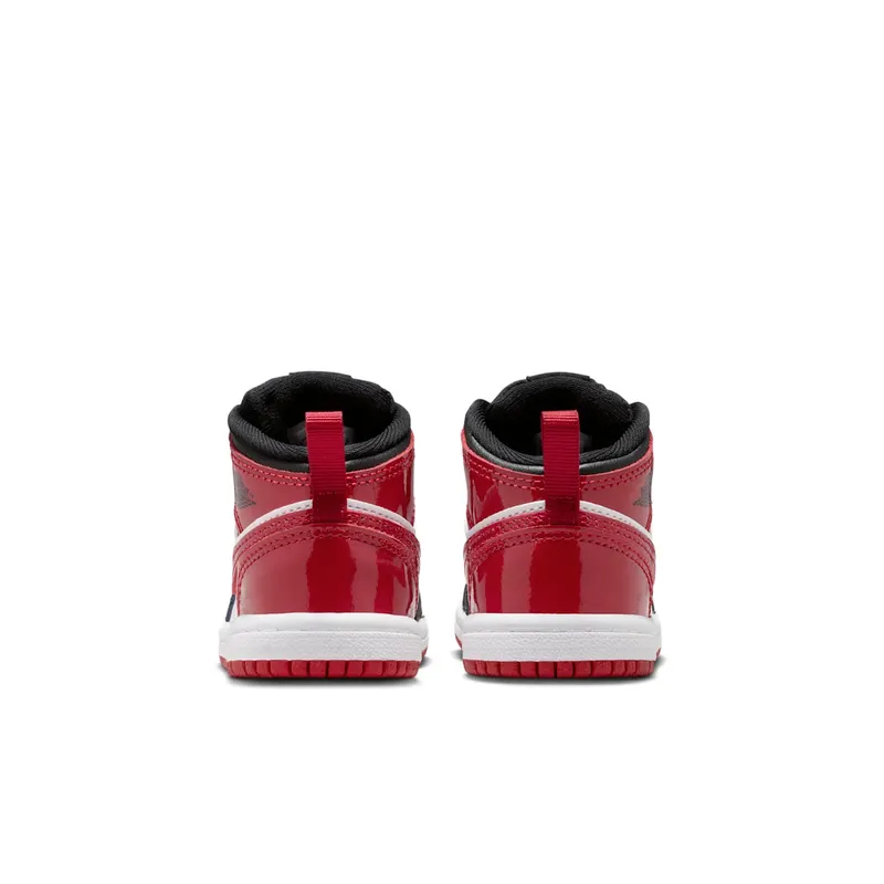 Jordan 1 Mid SE Patent Bred Toe (HV4729-006)