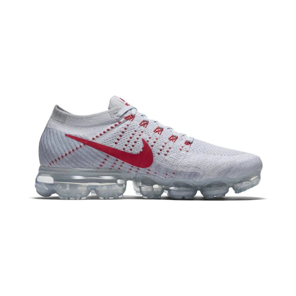 Nike Air VaporMax OG Pure Platinum/University Red-Wolf Grey (849558-006)