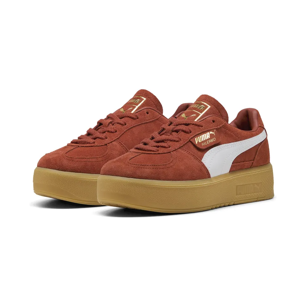 Puma Palermo Elevata “Mars Red / Gum” (399348_03)