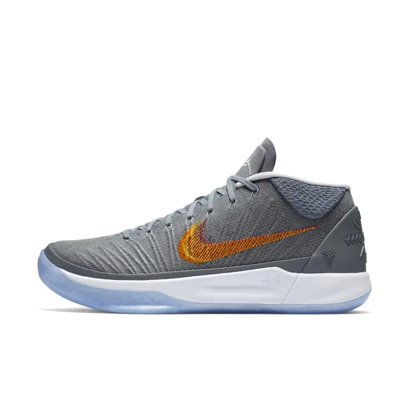 Nike Kobe A.D. Grey Snake Chrome/Habanero Red-Circuit Orange (922482-005)