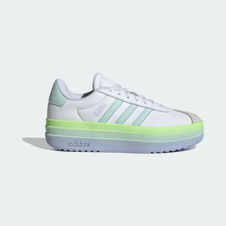Adidas VL Court Bold Lifestyle Kids Cloud White / Halo Mint / Violet Tone (JS0873)