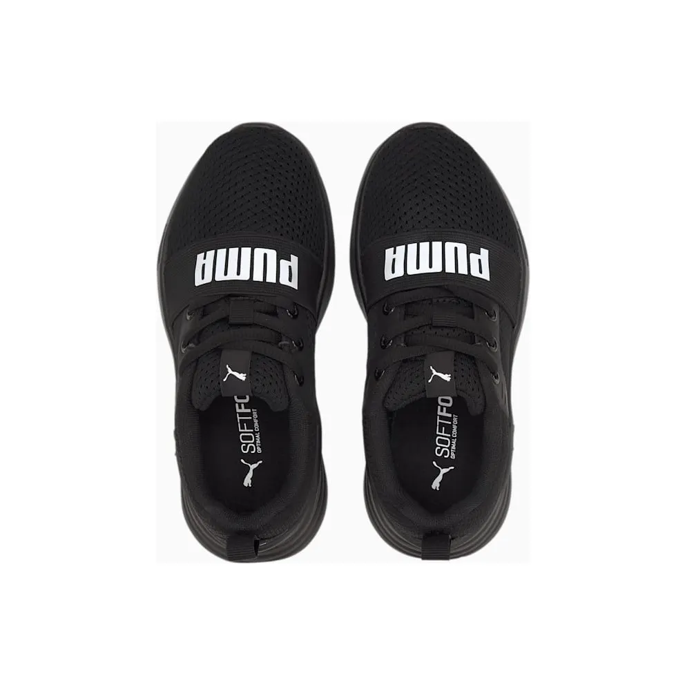 PUMA Wired Run Kids’ Black/White (374216-01)