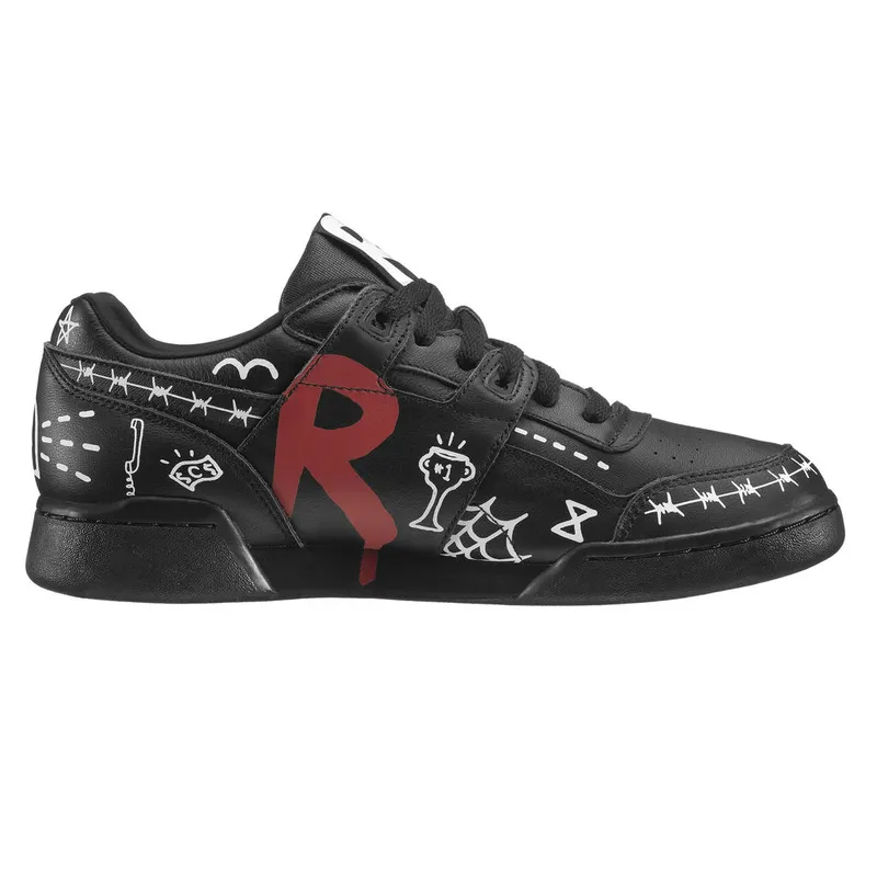 Reebok Workout Plus 3AM Trouble Andrew Black/Multi-Color (Other Brands Reebok)