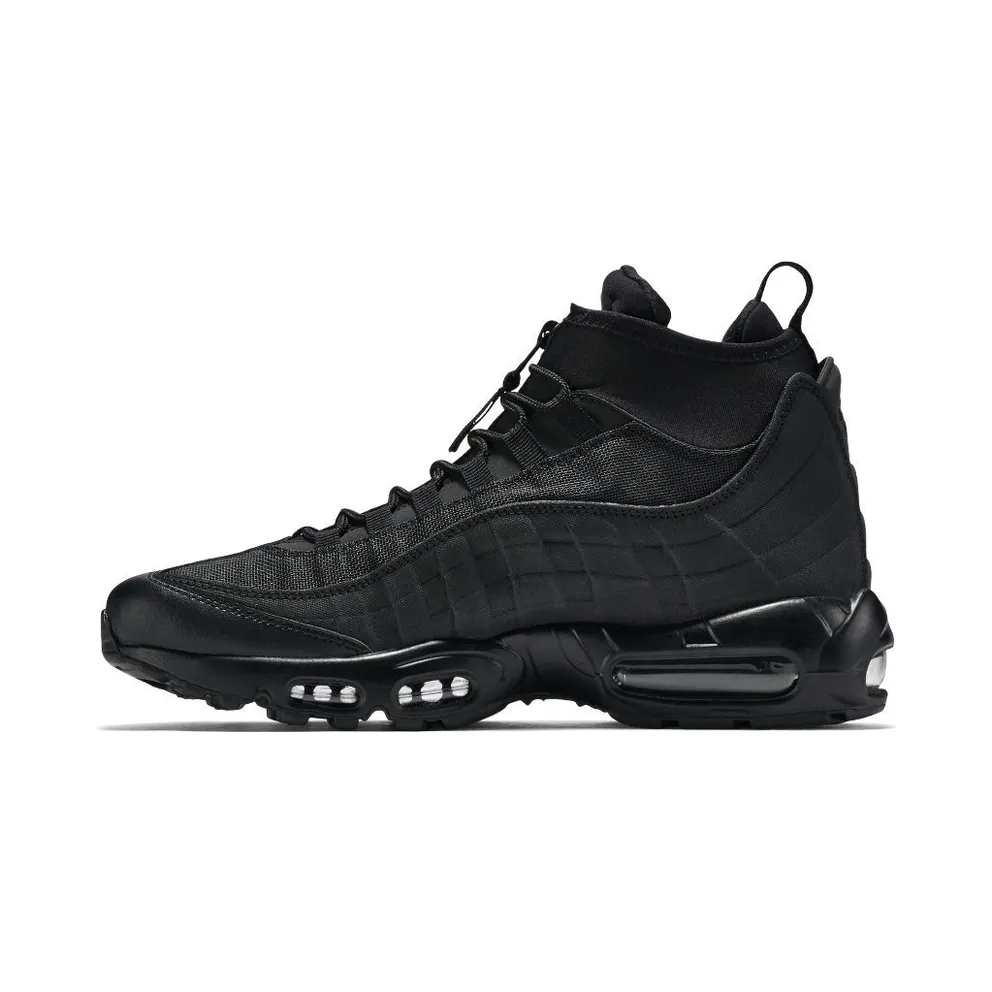 Nike Air Max 95 Sneakerboot Triple Black Black/Black (806809-002)