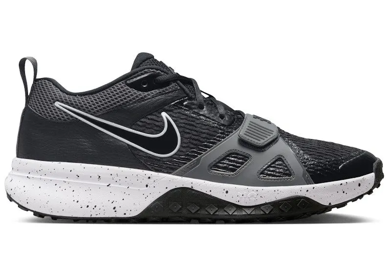 Nike Air Zoom Diamond Elite Turf Black Iron Grey Volt White (DZ0503-003)