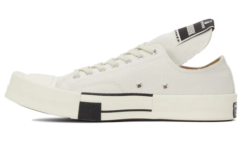Rick owens Off-White Converse Edition TurboDrk Chuck 70 Low 111 MILK (DC02AX766 CTDR1) (3)