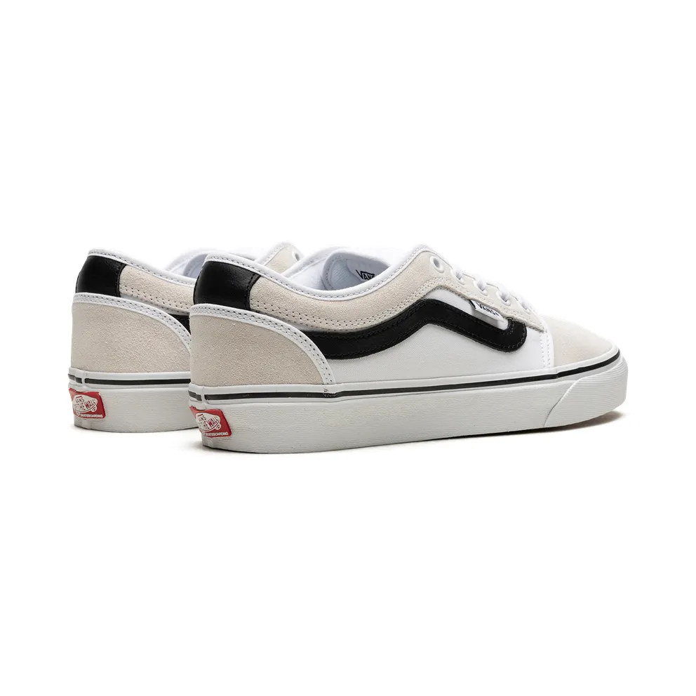 Vans Chukka Low Sidestripe “White/Black” (VN0A5KQZWBK)