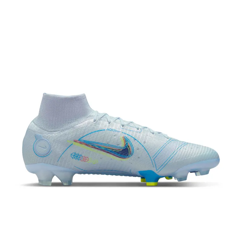Nike Superfly 8 Elite FG Football Grey Light Marine (DJ2839-054)