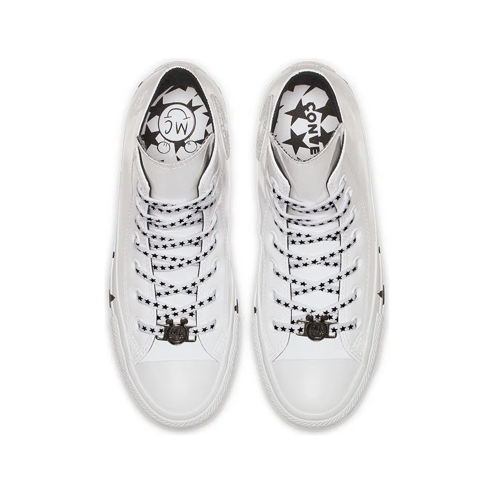 Converse Chuck Taylor All-Star Hi Miley Cyrus White Black Stars (W) White/Black (563719C)