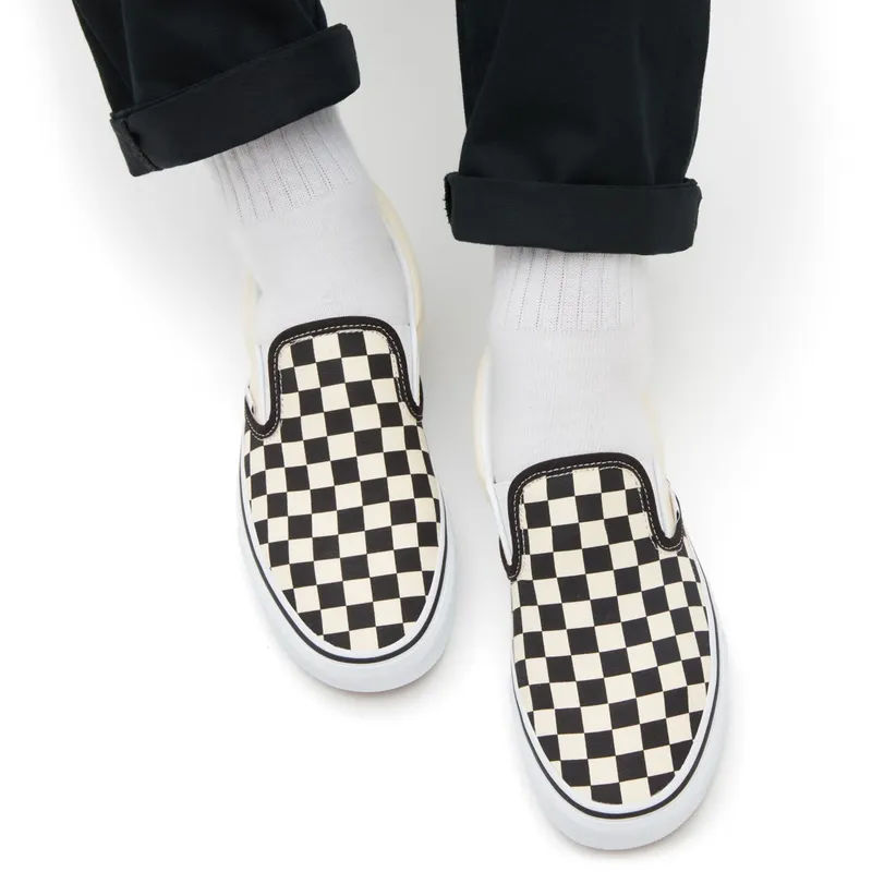 Vans Slip-On Checkerboard Black/Off White (VN000EYEBWW)
