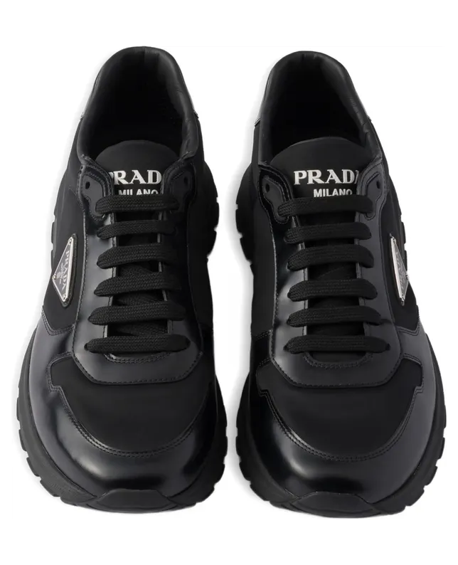 Prada Prax 01 Re-nylon and Brushed Leather “Black” (2EE443 F G000 3LF5 F0002) (4)