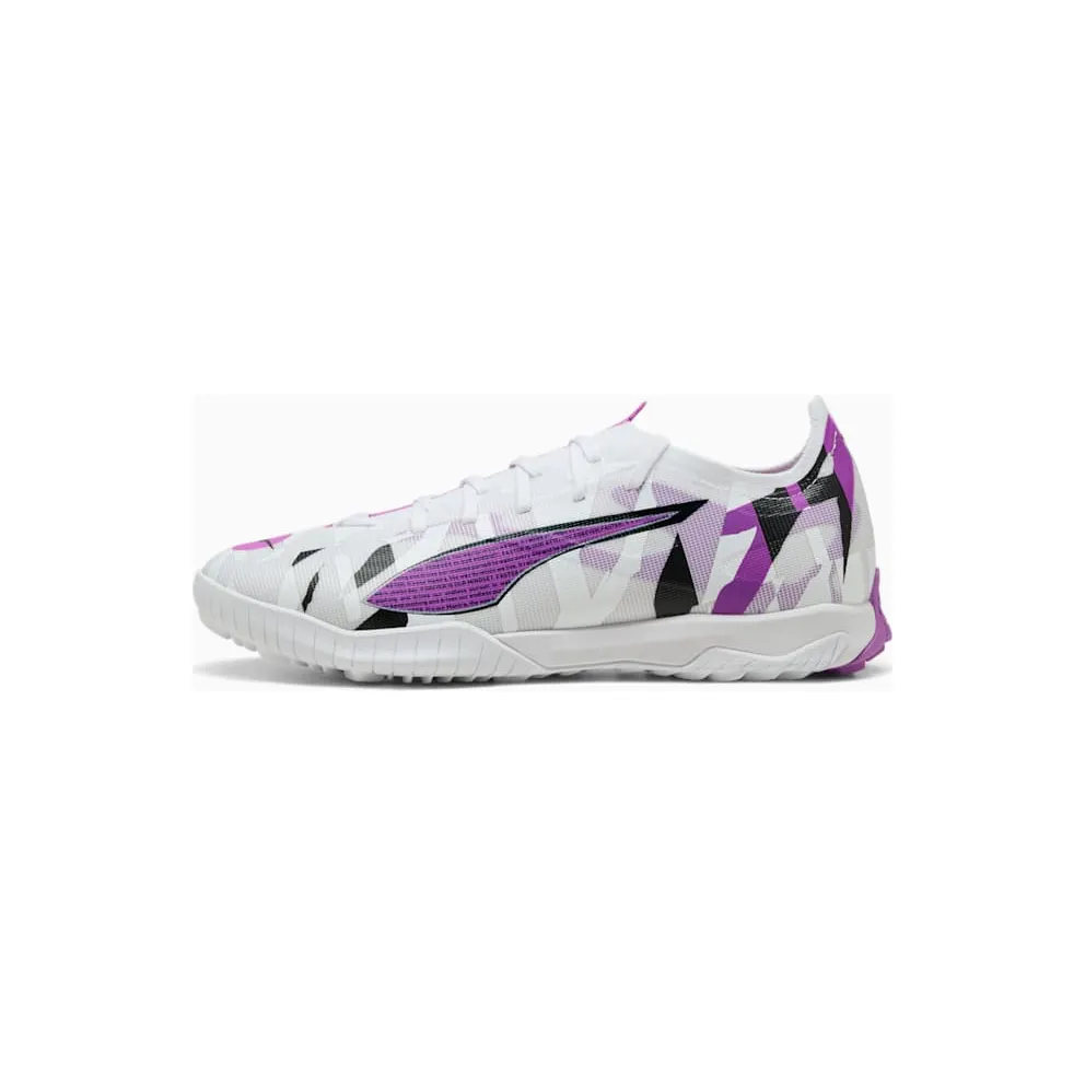 Puma Ultra 5 Match Forever TT White Pure Magenta Feather Gray Black (108448-01)