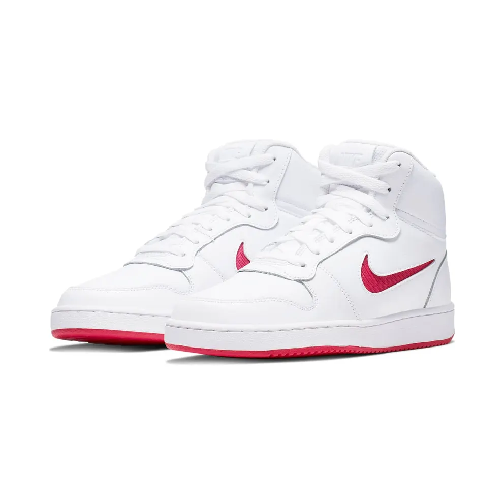 Nike Ebernon Mid “White / Wild Cherry” (AQ1778-102)