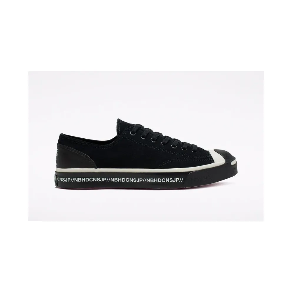 Converse Jack Purcell Ox Neighborhood Motorcycle Black/White (165604C)