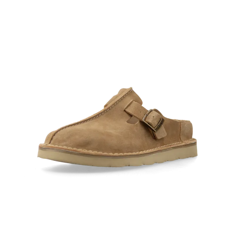 Clarks Solsbury Mule (dark sand suede) – 26180882