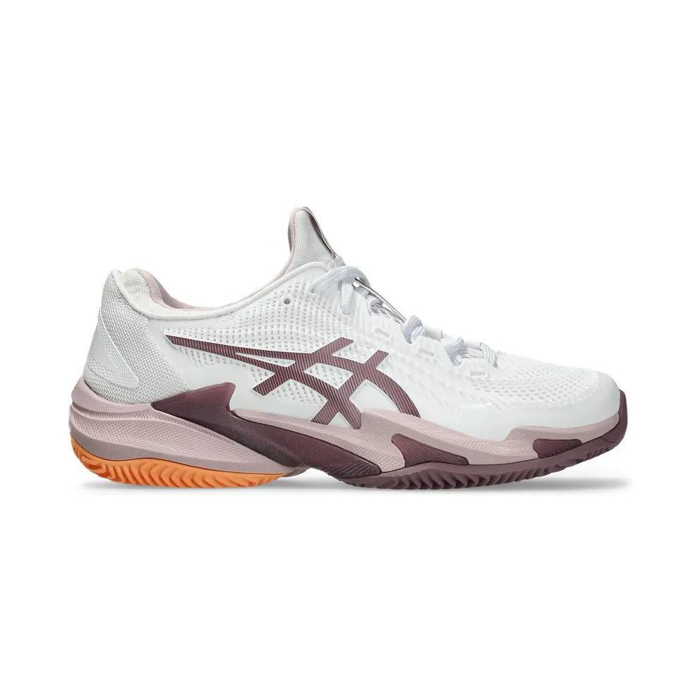 ASICS Court FF 3 Clay White Watershed Rose (1042A221-104)