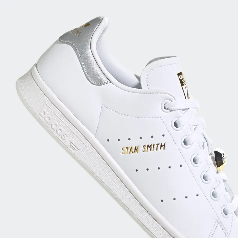 Adidas Stan Smith Cloud White / Silver Metallic / Gold Metallic (HQ4243)