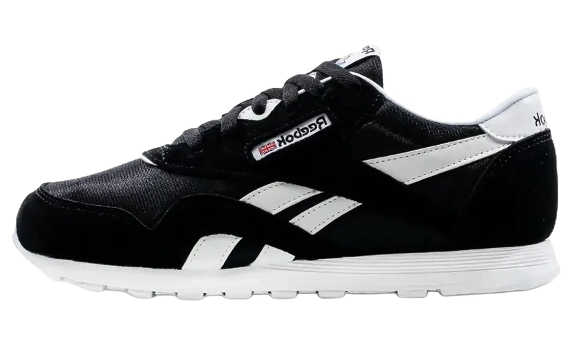 Reebok Classic Nylon GS “Black / White” (FV4433)