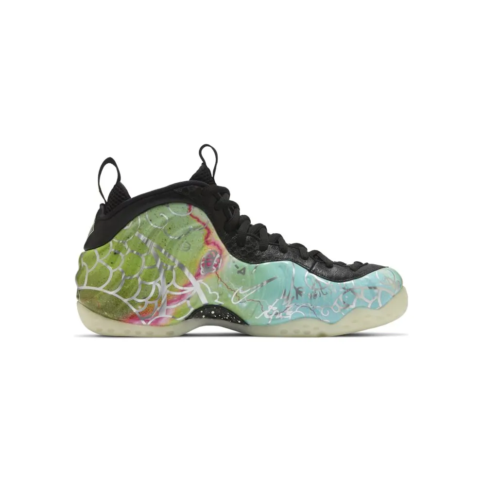 Nike Air Foamposite One Beijing Planet Hoops Multi-Color/Green Strike-Black (CW6769-930)