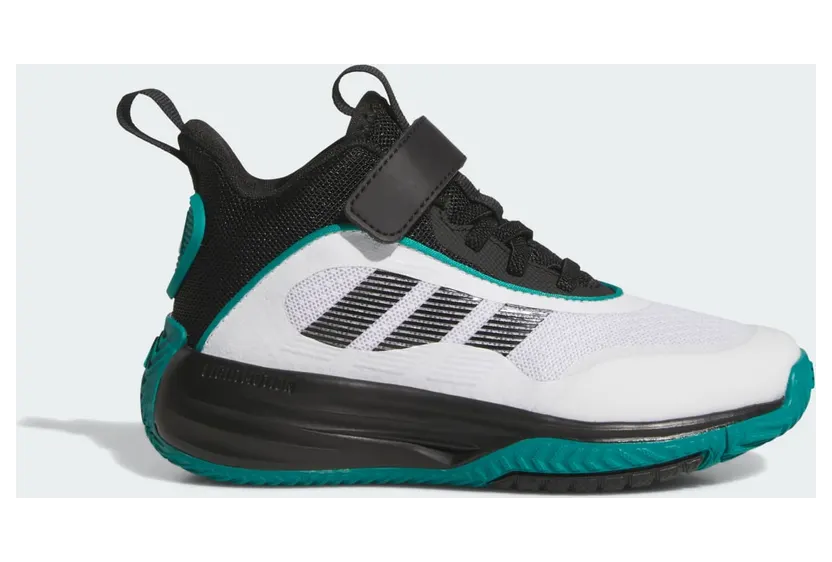 adidas Ownthegame 3.0 Cloud White Core Black Pure Teal (JQ7940)
