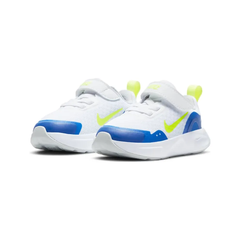 Nike WearAllDay “White / Game Royal / Grey Fog / Volt” (CJ3818-104)