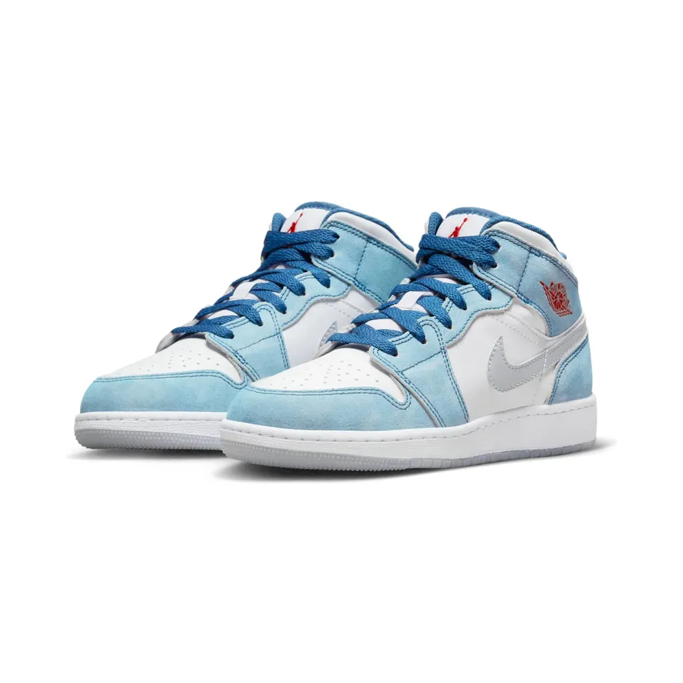 Air Jordan 1 Mid SE Older Kids’ Blue (DR6235-401)