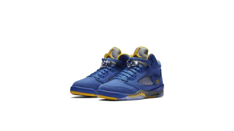 Jordan 5 Retro Laney Varsity Royal (GS) Varsity Royal/Varsity Maize-Light Charcoal (CI3287-400)