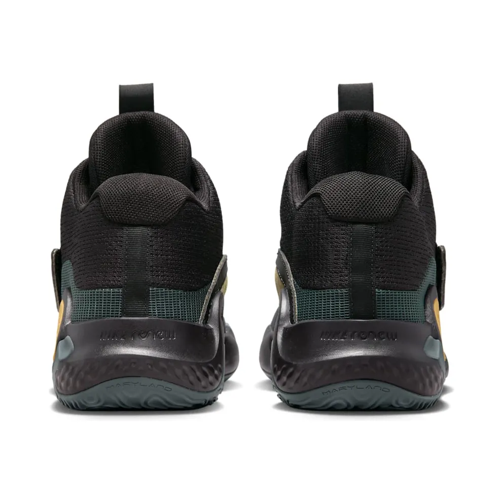 Nike KD Trey 5 X Black Metallic Gold Green (DD9538-010)