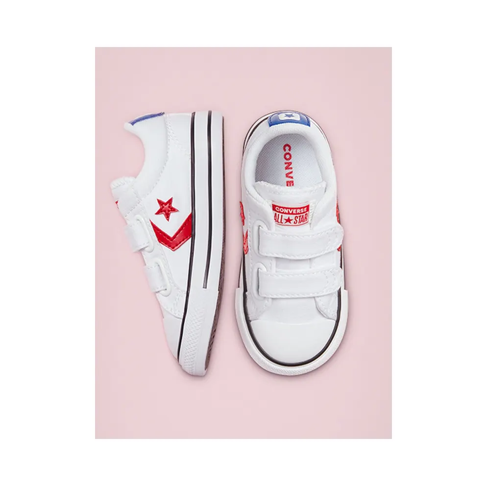 Converse Varsity Canvas Easy-On Star Player Low Top White/university Red/blue (770228C)