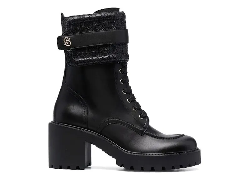 Ferragamo Shiraz Leather Boots Black (01C009745555)
