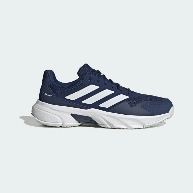adidas Courtjam Control 3 Tennis “Dark Blue / Cloud White / Dark Blue” (KI3614)