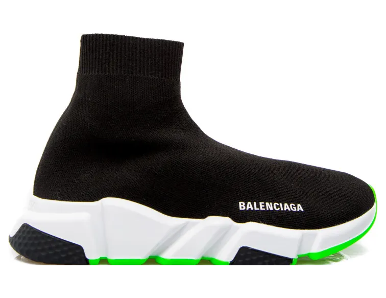 Balenciaga Speed Trainer Green Sole (587286 W1704 1073)