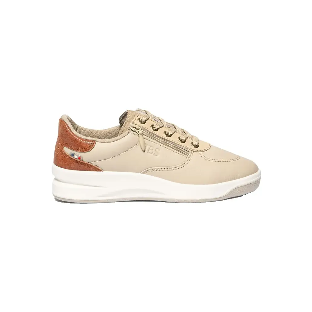 TBS sneaker beige/roest (BRAZIP2-E7K83)
