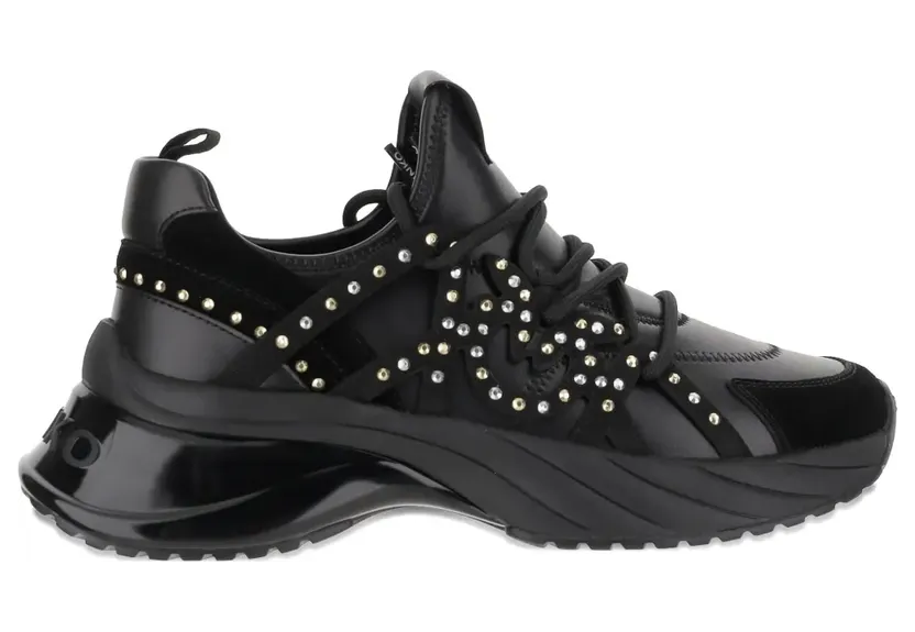 PINKO Sneakers mit Strassverzierung – Schwarz (SS0095E031)