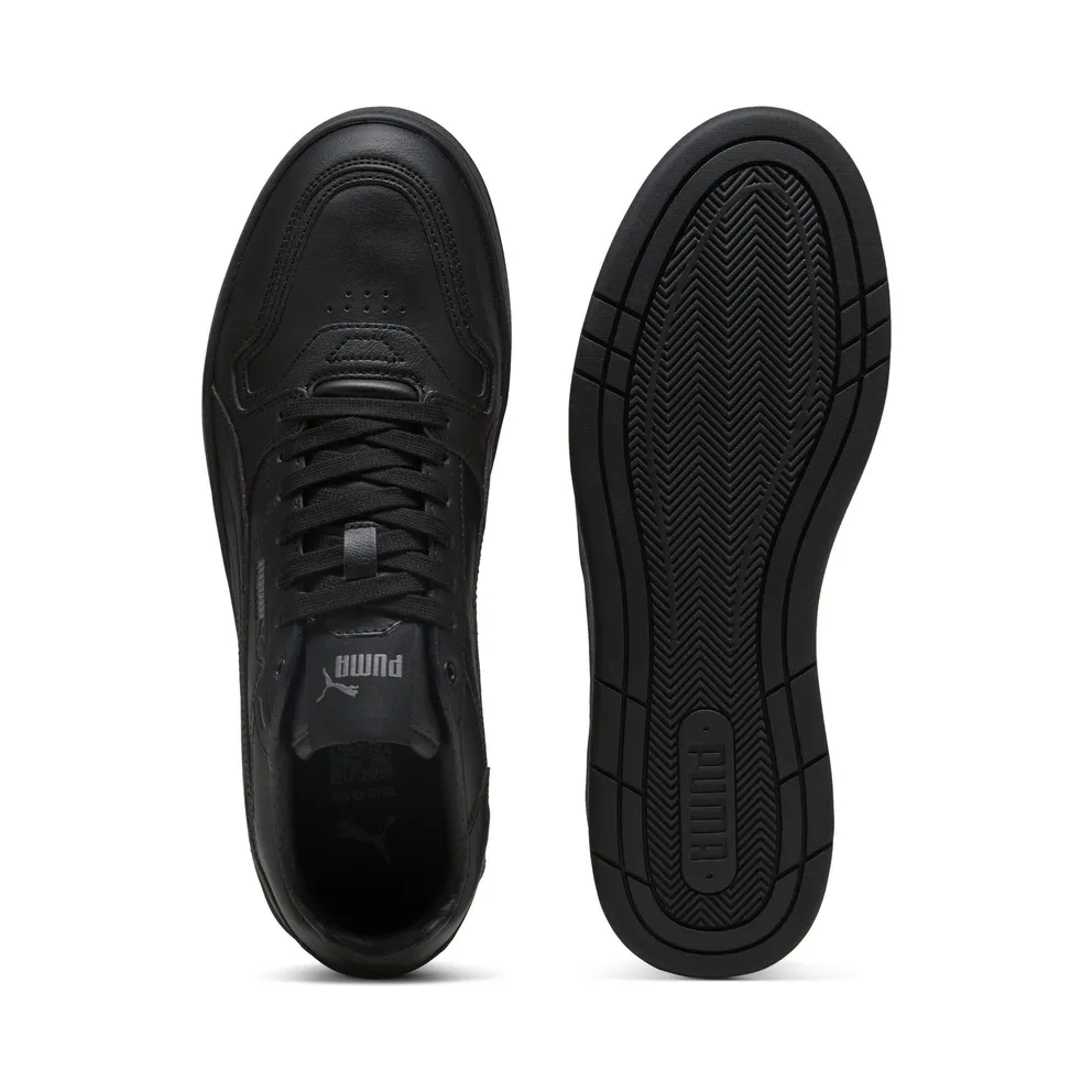 Puma Court Classic Street “Puma Black / Puma Black / Cool Dark Gray” (400196_02)