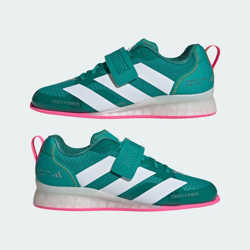 adidas Adipower 3 Pure Teal Cloud White Powder Teal (JP9871)