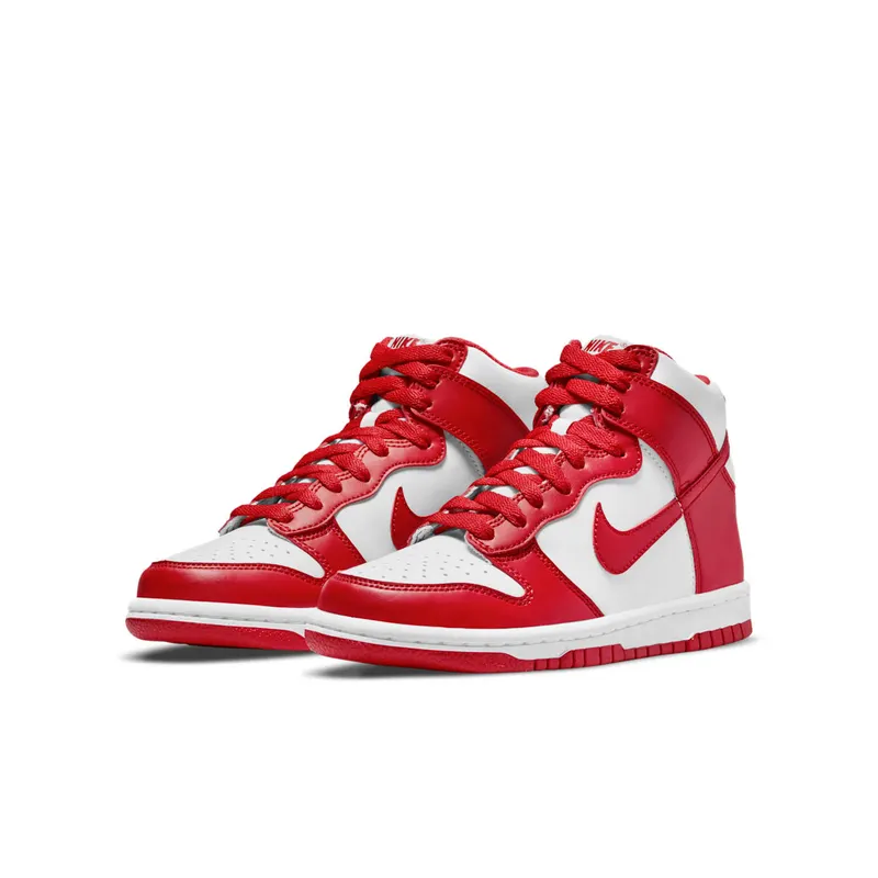 Nike Dunk High Championship White Red (GS) (DB2179-106)