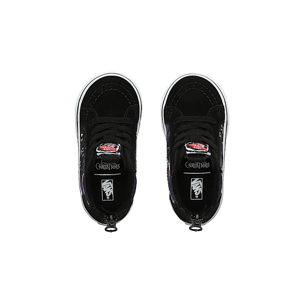 VANS Disney X Vans Sk8-hi Zip Shoes for Toddlers (Black)