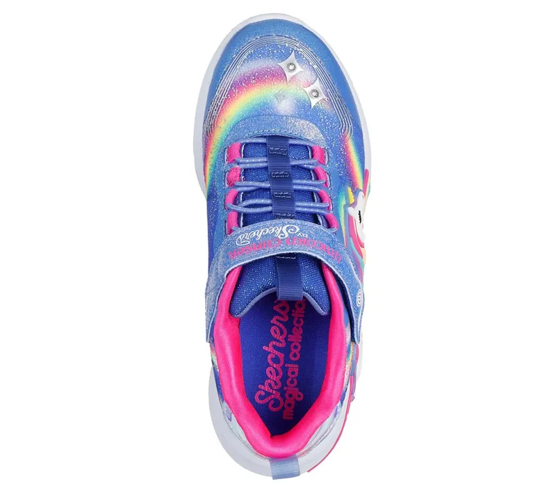 Skechers S-Lights: Unicorn Chaser Sneaker Blue