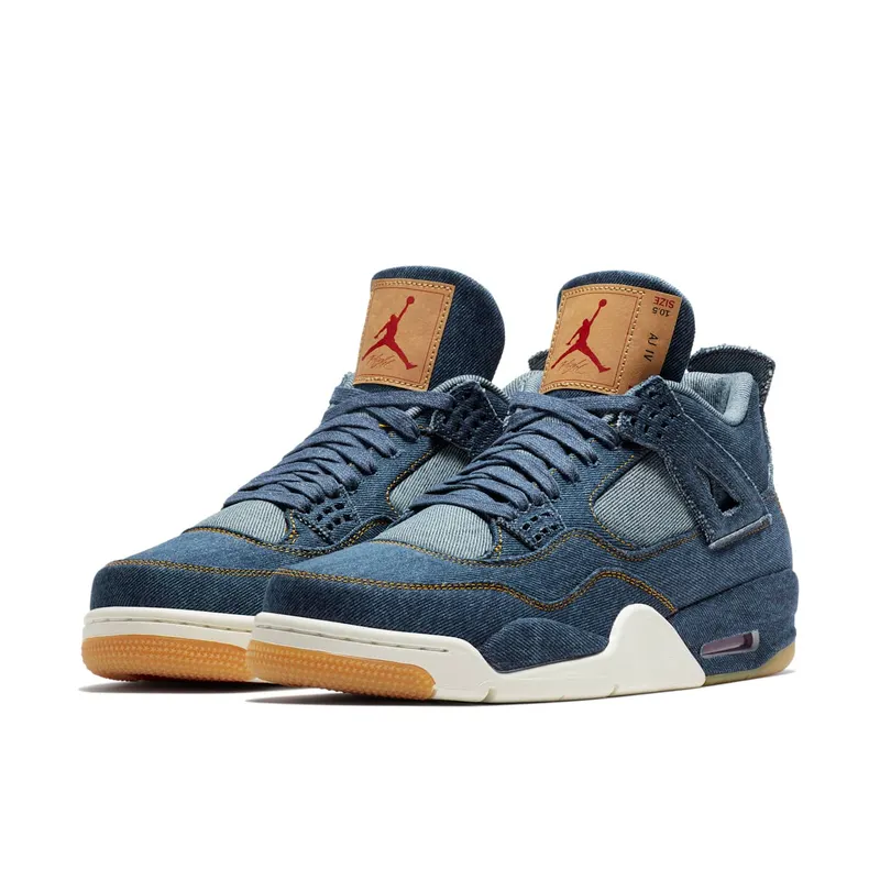 Air Jordan x Levi’s Nike AJ IV 4 Denim Levis (With Levis Tag) (2017) (AO2571-401)