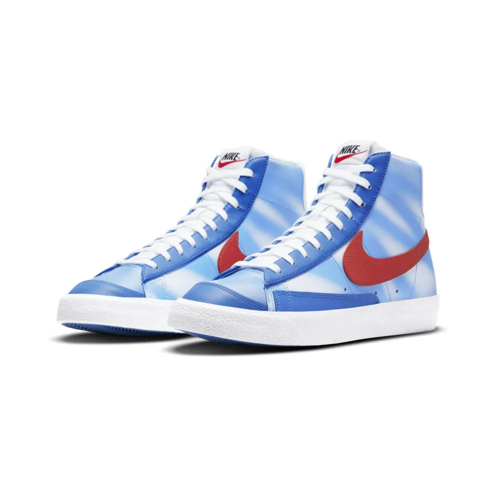 Nike Blazer Mid 77 Pacific Blue Red Pacific Blue/White-University Red (DC1405-400)