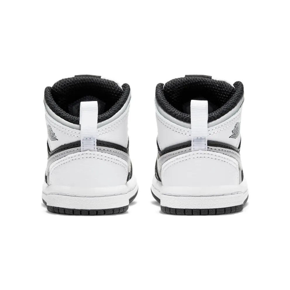 Jordan 1 Mid White Shadow (TD) Black/Medium Grey-White (640735-073)