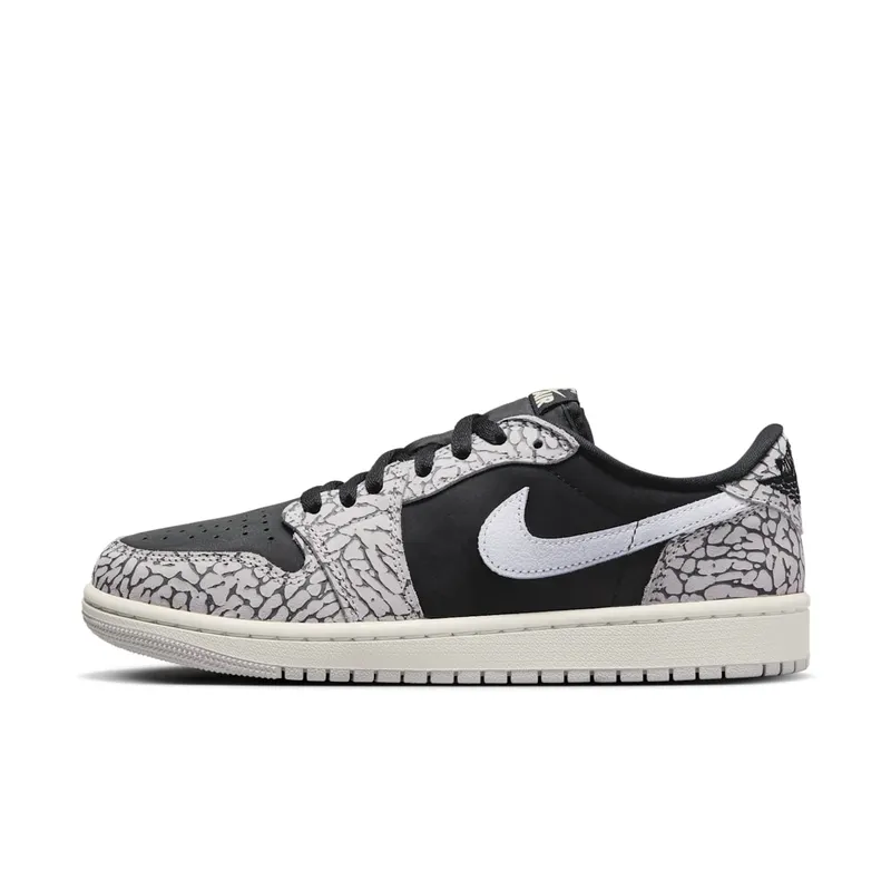 Jordan Air Jordan 1 Low “Black/Grey/White” (CZ0775-001)
